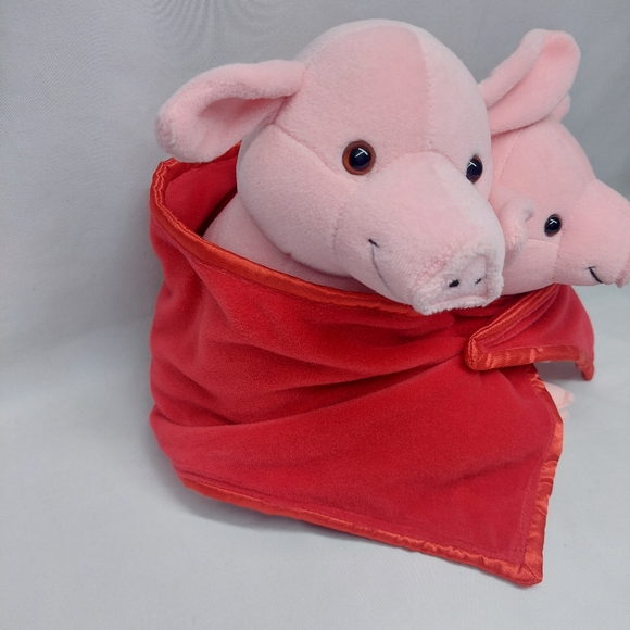 Pigs In A Blanket Plush Toy Platte River Trading 9.5" T NWT - Picture 2 of 11